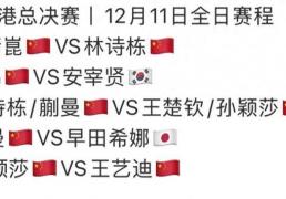 CCTV5不(bù)直播(bō)！WTT总决賽(sài)賽(sài)程