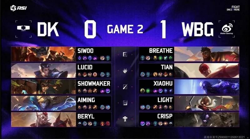 LOL亚洲邀请赛2:0爆(bào)冷擊(jī)败DK，WBG真外战内行(xíng)？