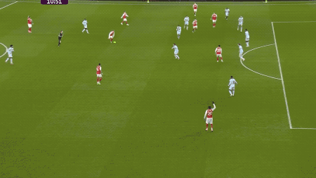 英超：阿森納(nà)2-0佈(bù)伦特福德5分(fēn)领跑 梅裡(lǐ)诺传射 薩(sà)卡补刀 赖斯(sī)伤退