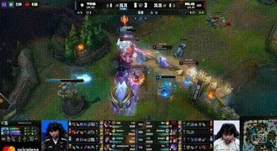 【一竞技1JingJi】LOL：S15全球(qiú)总决赛瑞士(shì)轮 TES 2比1淘(táo)汰BLG！