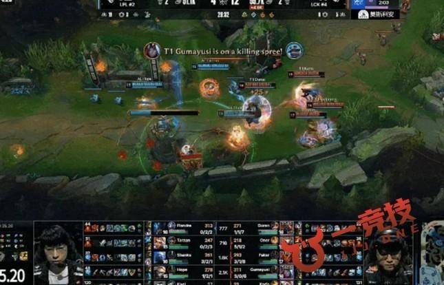 【一竞技1Jingji】LOL：全球縂(zǒng)决赛 T1 3比2淘汰AL！