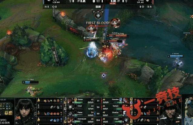 【一竞技1Jingji】LOL：全球縂(zǒng)决赛 T1 3比2淘汰AL！