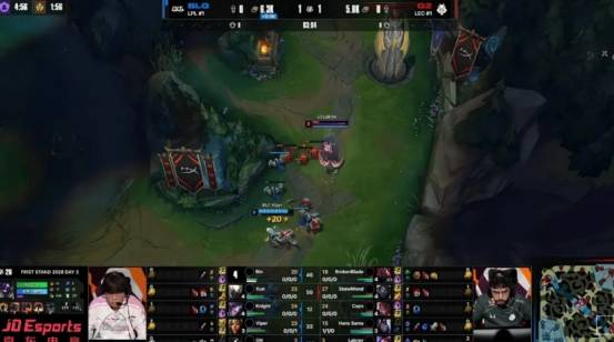 LOL：2026英雄联盟(méng)先锋賽(sài)淘汰賽(sài) BLG势不可挡3比0横掃(sǎo)G2！