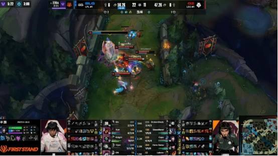 LOL：2026英雄联盟(méng)先锋賽(sài)淘汰賽(sài) BLG势不可挡3比0横掃(sǎo)G2！